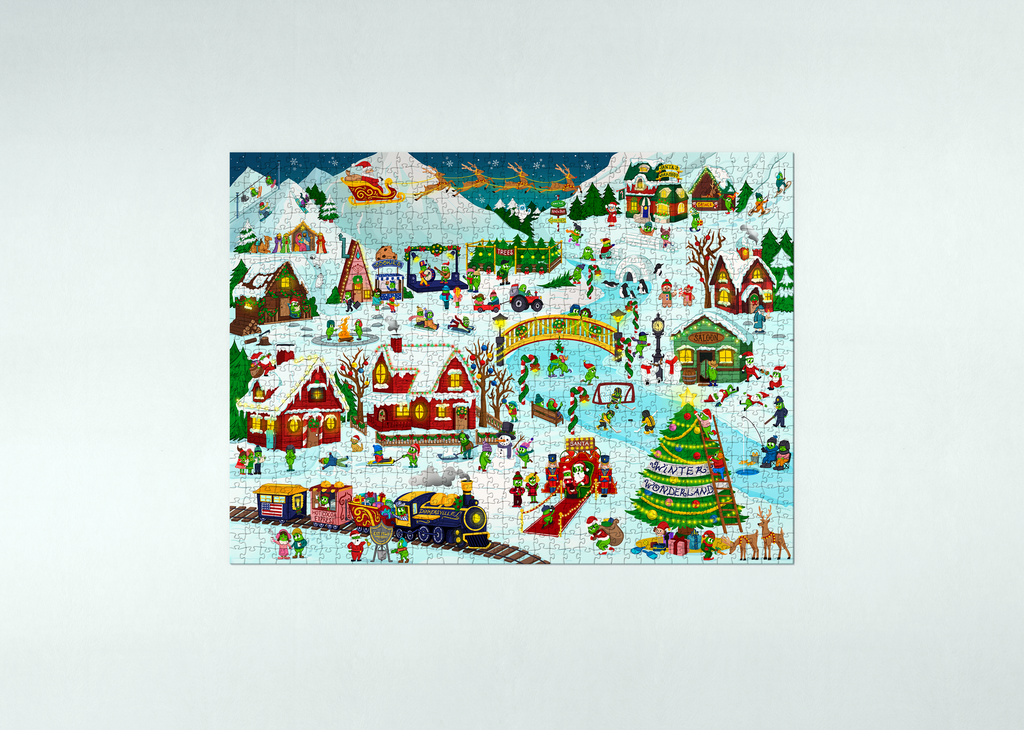 Winter in Dinkersville Puzzle